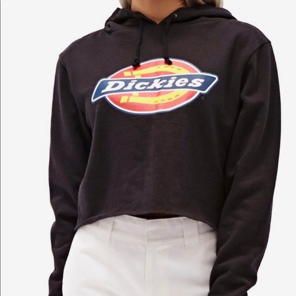Dickies Cropped Hooded Sweatshirt